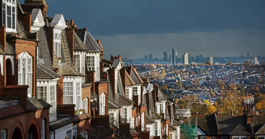 london residential street
